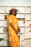Layered Tiered Shirt Dress