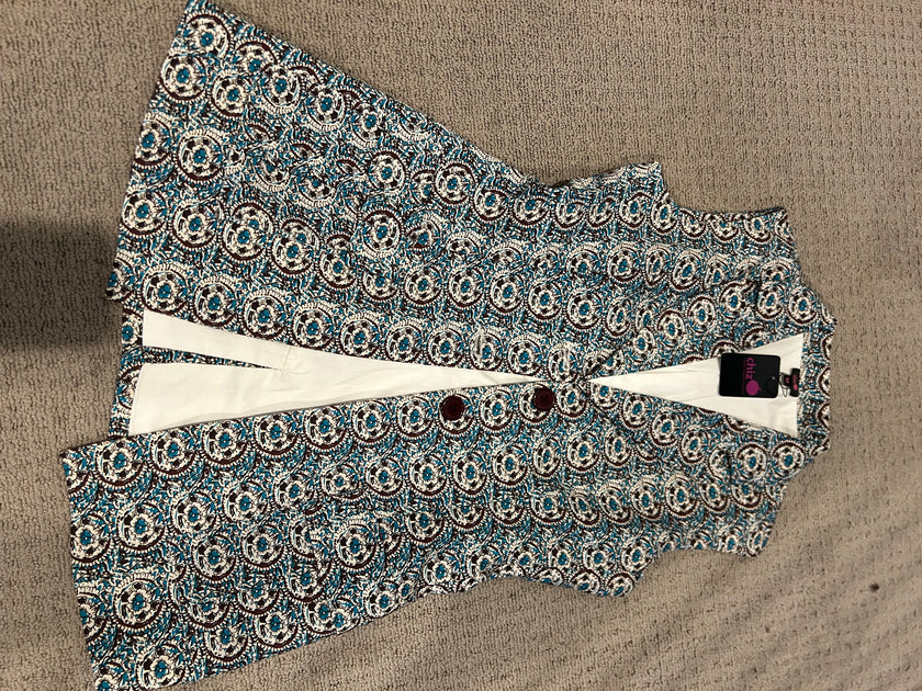 Structured Waistcoat Set with Organza Shirt and Tailored Pant