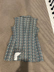 Structured Waistcoat Set with Organza Shirt and Tailored Pant